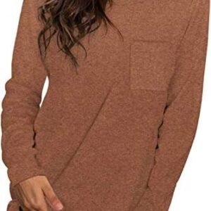 aokosor women tops long sleeve t shirt