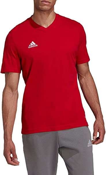adidas men’s ent22 tee t shirt, team power red adidas men’s ent22 tee t shirt, team power red