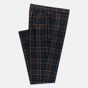 made in canada wallace tartan wool trouser (copy)