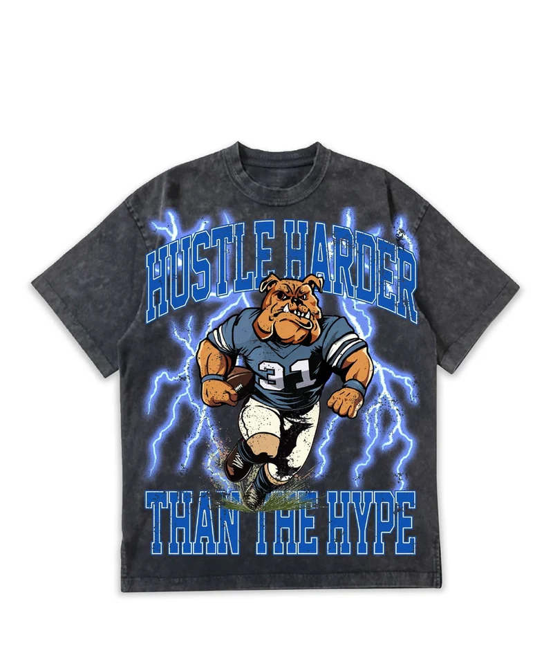 hustle harder washed short sleeve tee charcoal hustle harder washed short sleeve tee charcoal