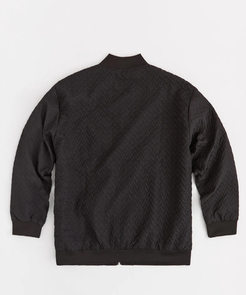 coaches chenille patched champions jacket black coaches chenille patched champions jacket black