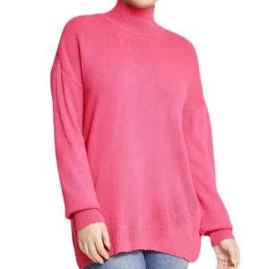 mock neck sweater