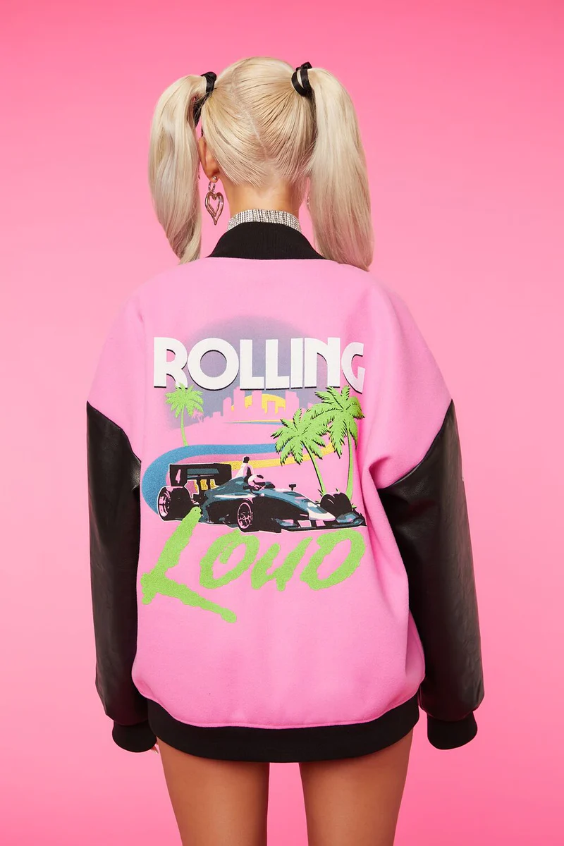 rolling loud varsity letterman jacket rolling loud varsity letterman jacket