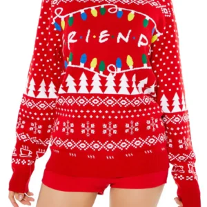 friends fair isle christmas sweater