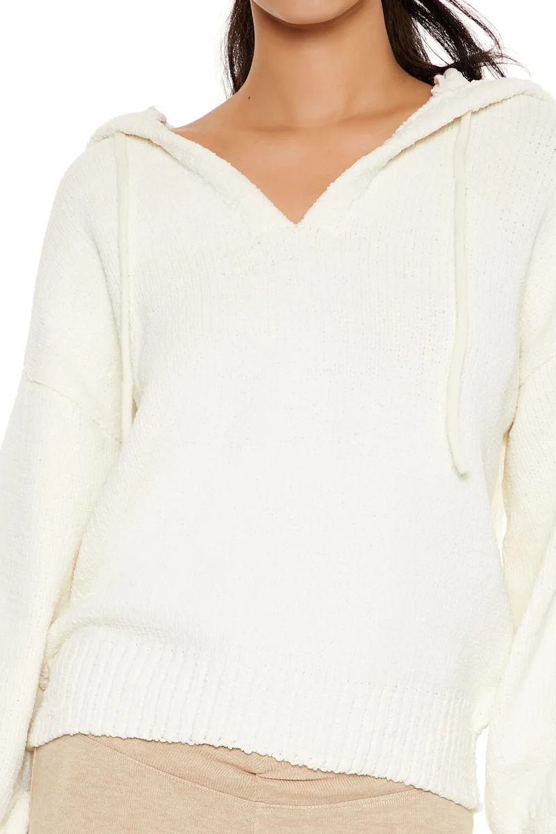 hooded drop sleeve sweater hooded drop sleeve sweater