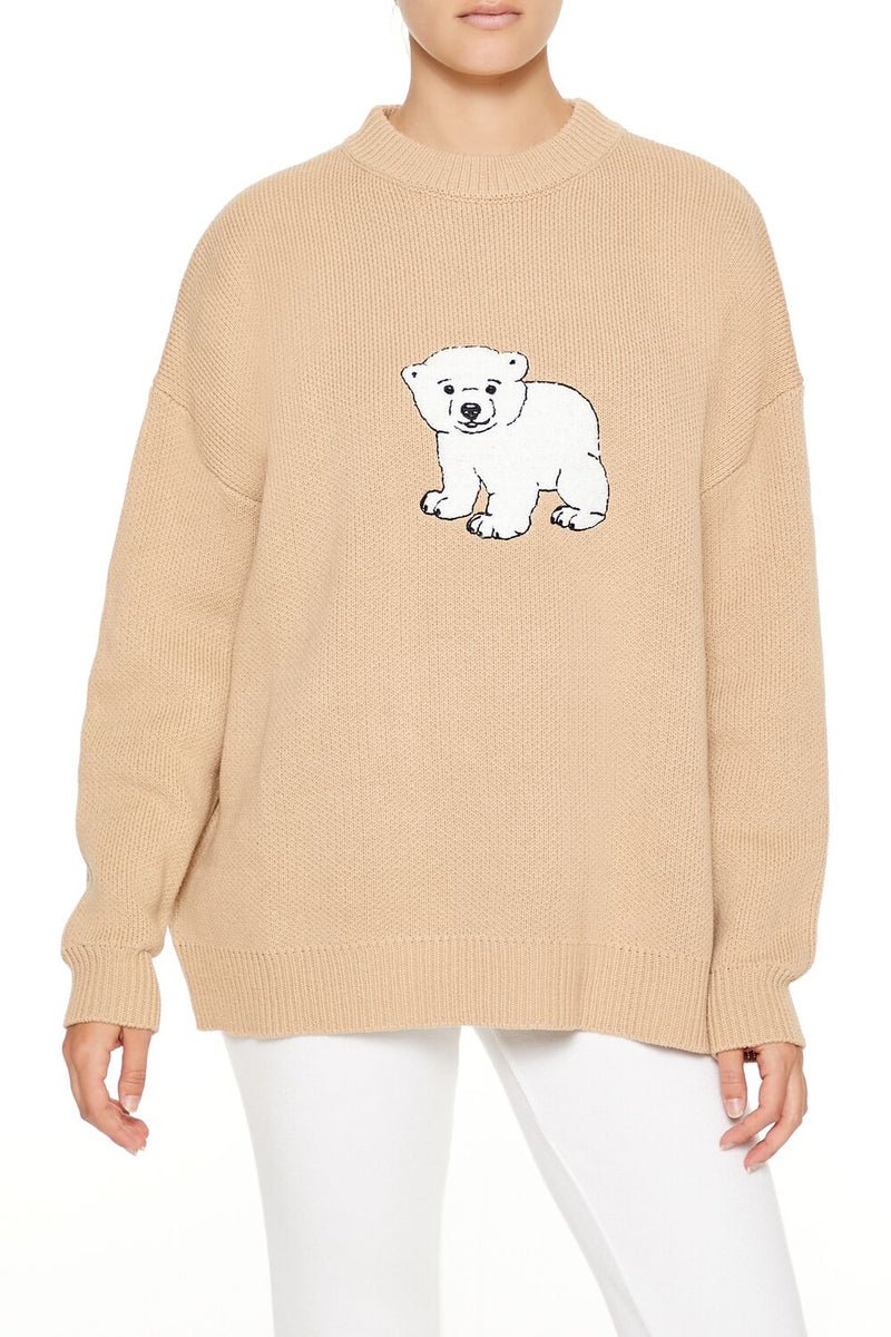 polar bear crew sweater polar bear crew sweater