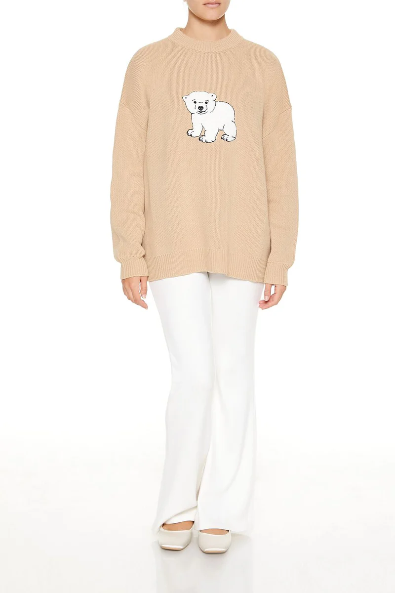 polar bear crew sweater polar bear crew sweater