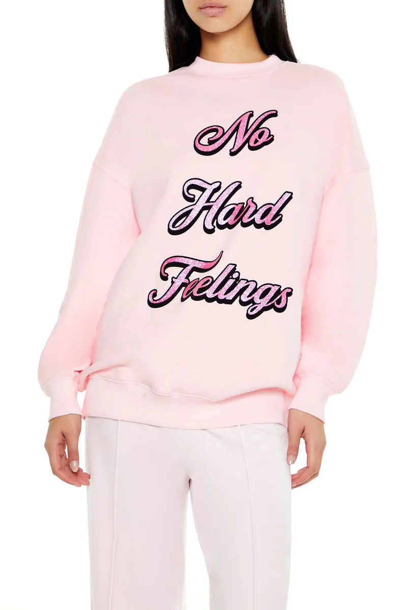glitter no hard feelings pullover glitter no hard feelings pullover